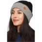 Preview: Wendemütze SUAVE schwarz-silber