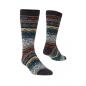 Preview: Premium Alpakasocken INKA - blau-apricot
