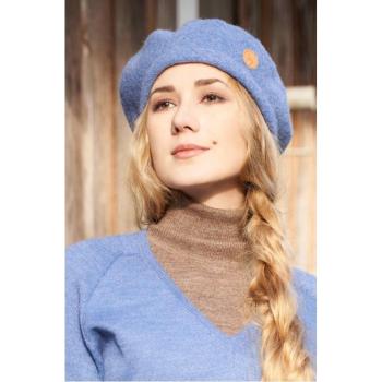 Preview: Alpaka Baskenmütze Beret  aus 100% Alpaka