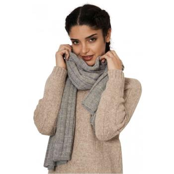 Apu Kuntur Stola & Reisedecke SUAVE - silber