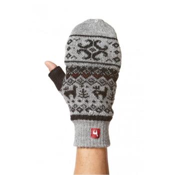 Preview: Känguru Handschuhe aus Alpaka ANDEN VIENTOS