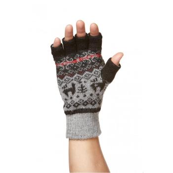 Preview: Känguru Handschuhe aus Alpaka ANDEN VIENTOS