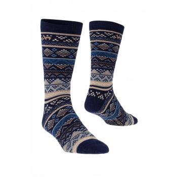 Premium Alpakasocken INKA - blau-sand