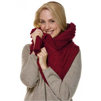 Preview: Apu Kuntur Stola & Reisedecke SUAVE - rot