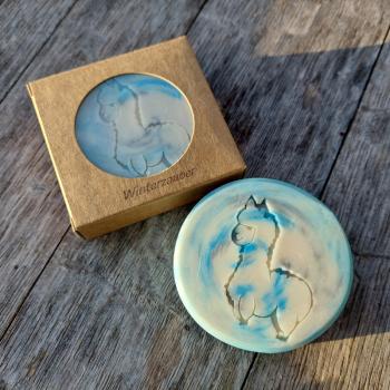 Seife mit Alpakakeratin "Winterzaube"