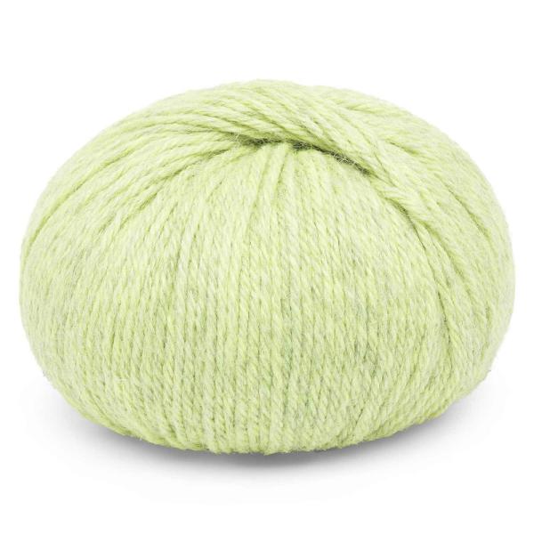 Strickgarn BABY ALPAKA PURE Pastell - limette melange