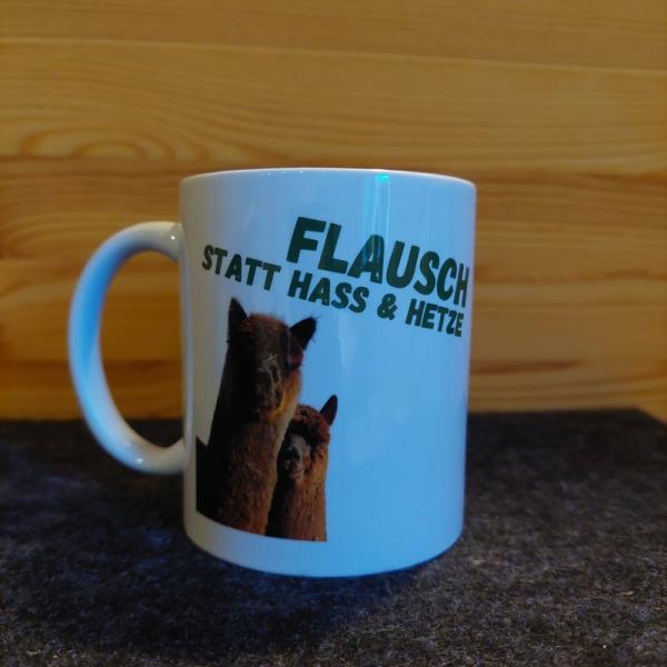 Tasse - Flausch statt Hass & Hetze