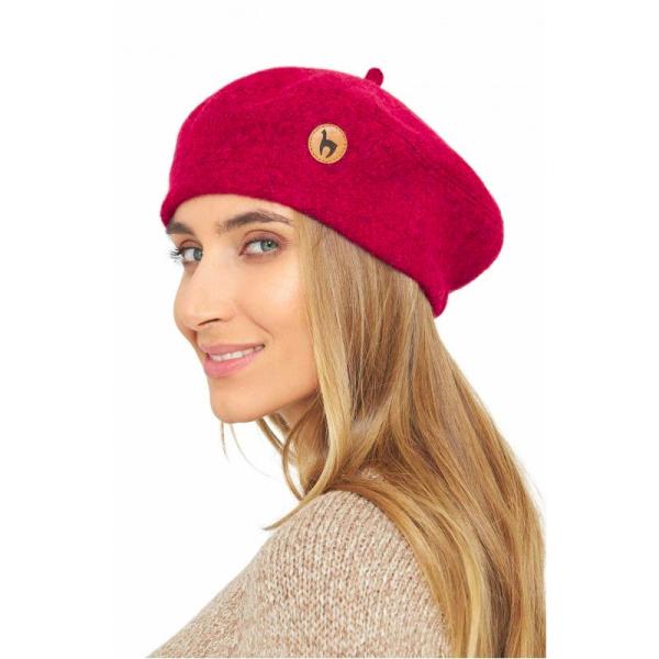 Alpaka Baskenmütze Beret  aus 100% Alpaka