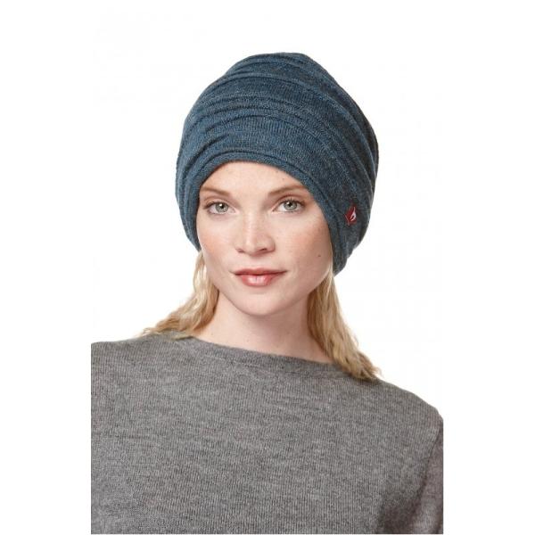 Apu Kuntur - Alpakamütze CAMINOS rauchblau