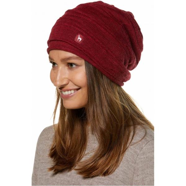 Apu Kuntur - Alpakamütze CAMINOS rot meliert