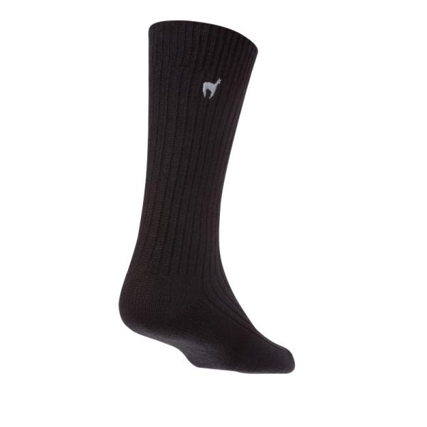 Alpaka PREMIUMSOCKEN schwarz