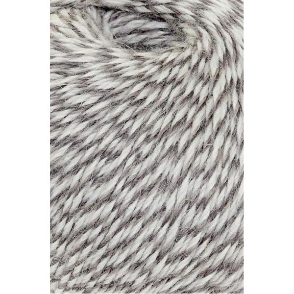 Alpakawolle SOCKENGARN grau-melange natur
