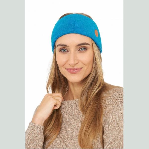 Apu Kuntur - Stirnband STRETCH - azur-blau