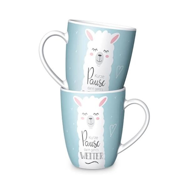 Becher kurze Pause Alpaka
