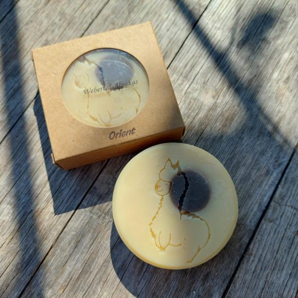 Seife mit Alpakakeratin "Orient"