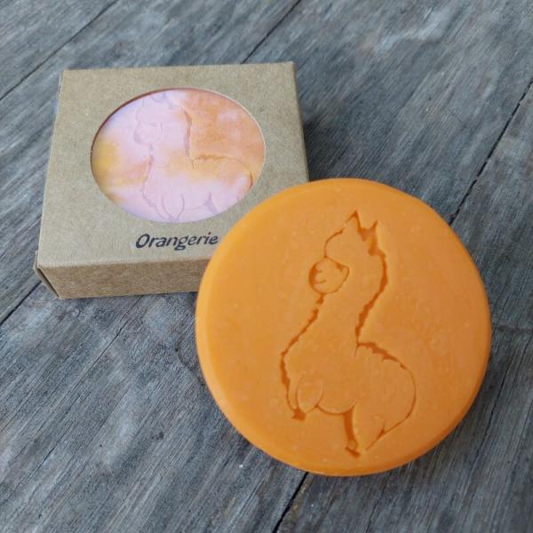Seife mit Alpakakeratin "Orangerie"