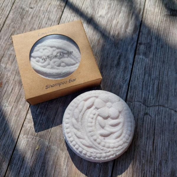 Shampoo Bar "Lavendel" mit Alpakakeratin