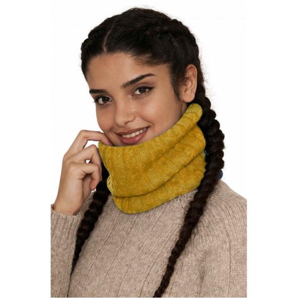 Apu Kuntur - Loopschal SUAVE - senfgelb